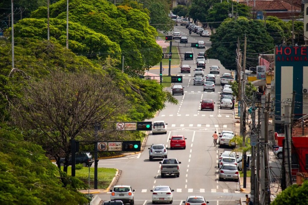 Campo Grande é a capital mais arborizada do país — Foto: Divulgação/Prefeitura de Campo Grande