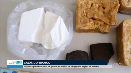 Casal é preso para suspeita de gerenciar tráfico de drogas em Palmas