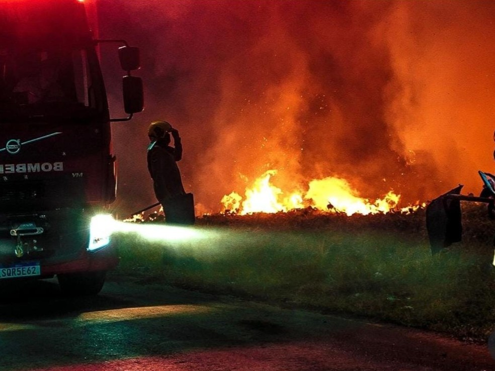 Queimadas passam de 8,6 mil focos entre agosto de 2024 e 2025 no Acre — Foto: Reprodução/Rede Amazônica Acre