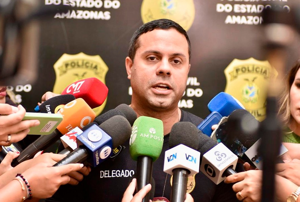Delegado Ericson Tavares é suspeito de cometer extorsão no Amazonas. — Foto: Divulgação/PC-AM