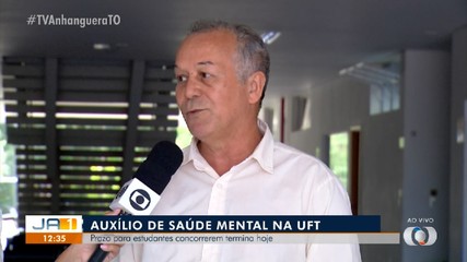 Prazo para alunos da UFT pedirem auxílio para saúde mental termina nesta sexta-feira (10)