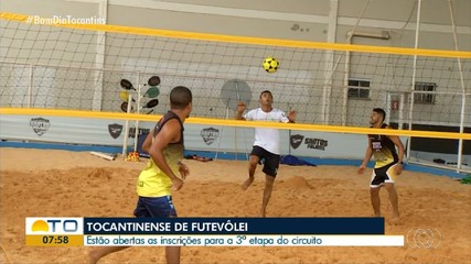 Terceira etapa do Circuito Tocantinense de futevôlei está com inscrições abertas