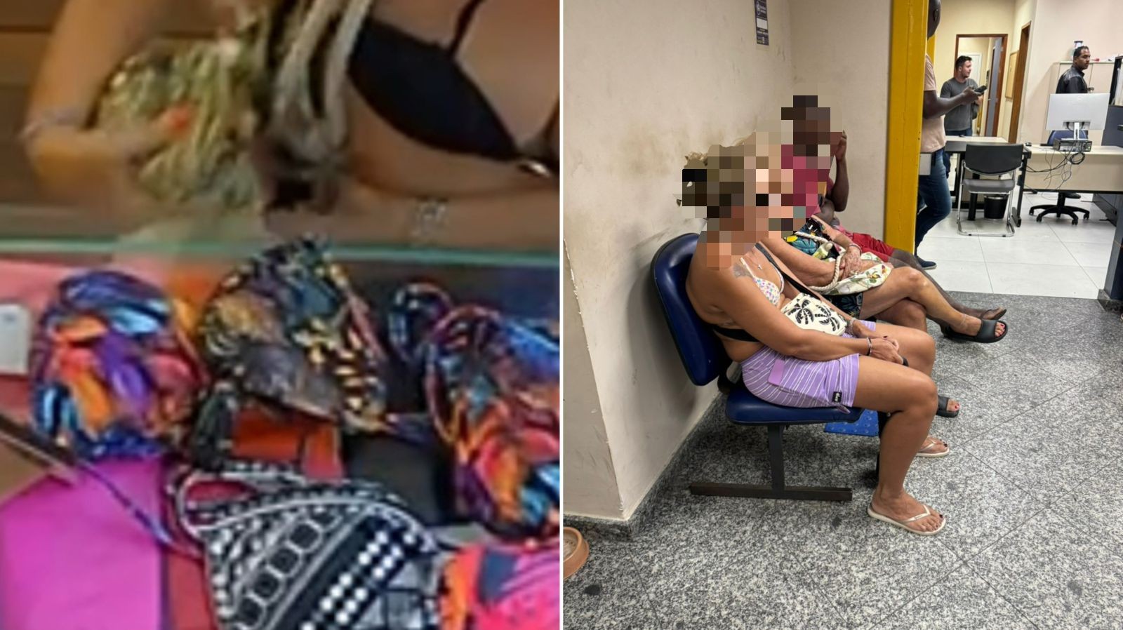 Mulheres retornam à loja para trocar biquínis furtados e são detidas em Cabo Frio