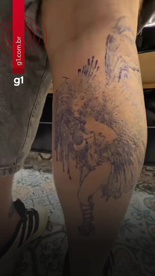 Fã de Virginia faz tatuagem da influenciadora e viraliza nas redes: ‘Tem que sustentar’