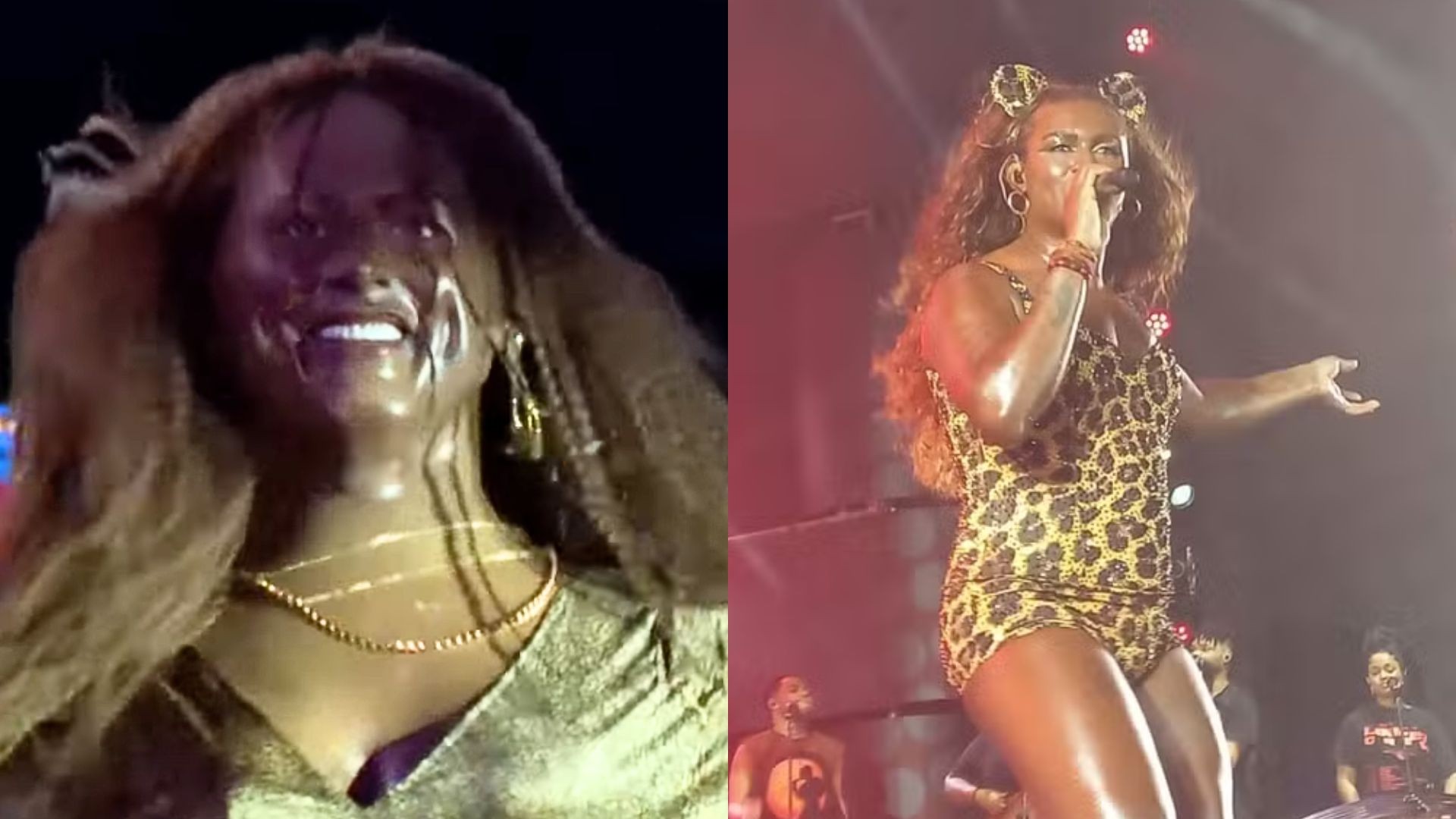 Liniker surpreende público com boneca gigante e transforma show em bloco de carnaval no Recife; VÍDEO