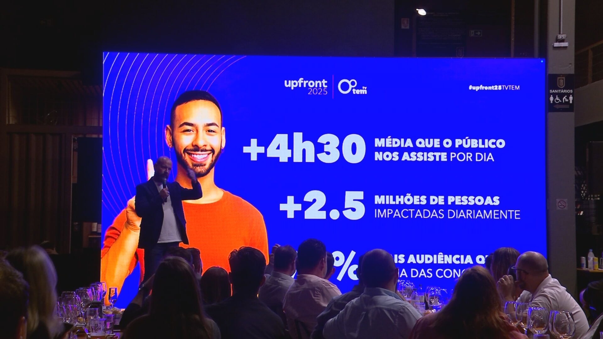 Upfront 2025: evento da TV TEM revela novidades na programação para o ano que vem