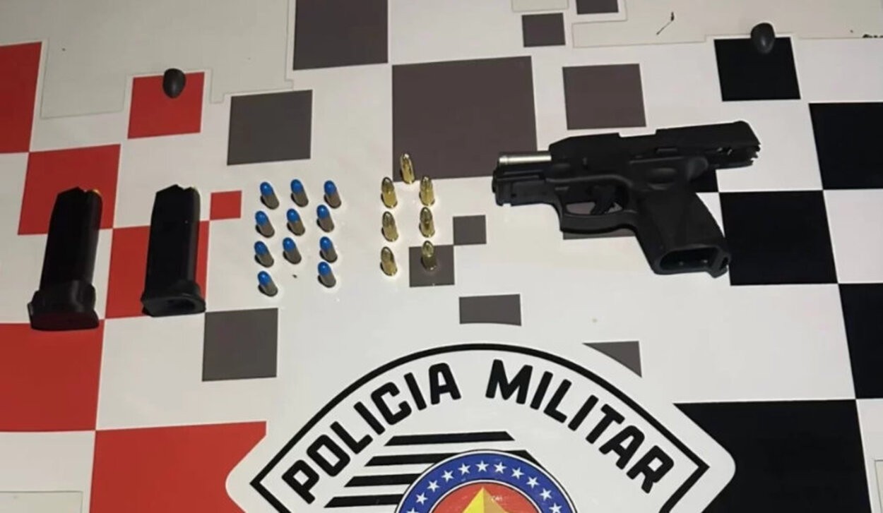 Discussão acaba com dois homens baleados em um preso em São Carlos