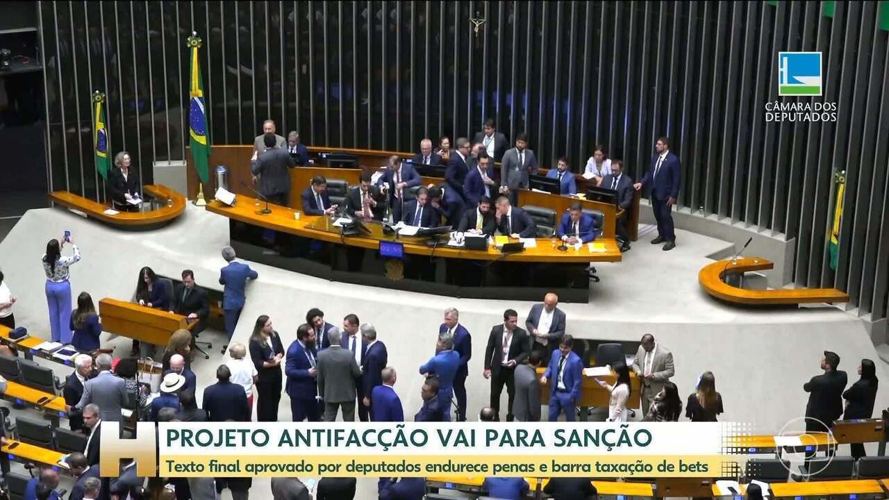 'Momento não é de confronto entre Legislativo e Executivo', diz Motta sobre possíveis vetos de Lula ao PL Antifacção