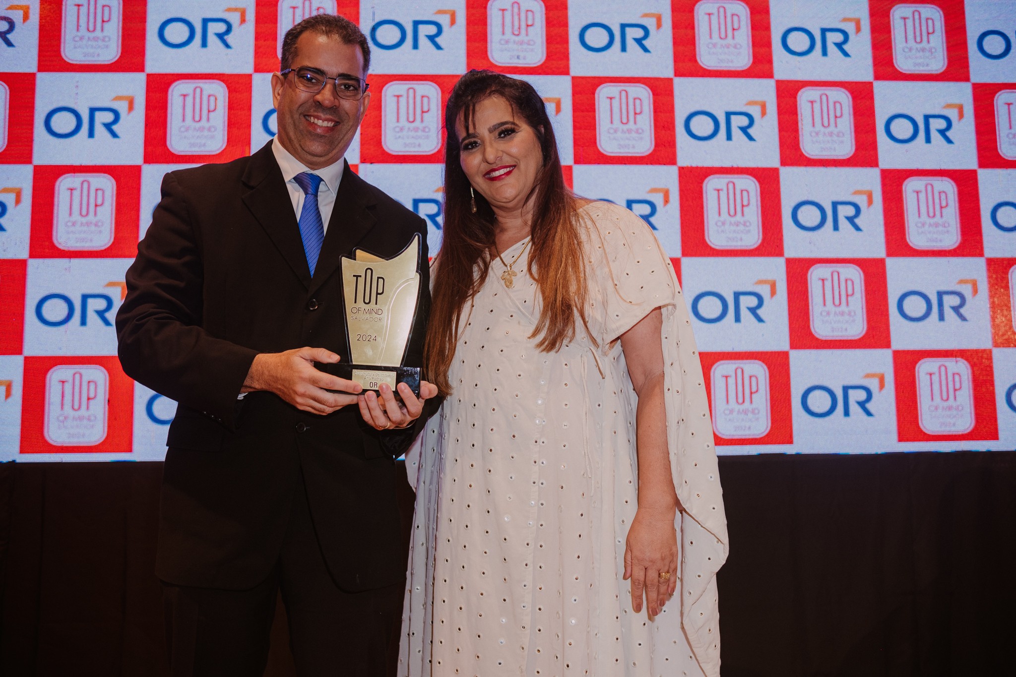Sinergia entre OR e Salvador é reforçada em mais uma premiação Top of Mind