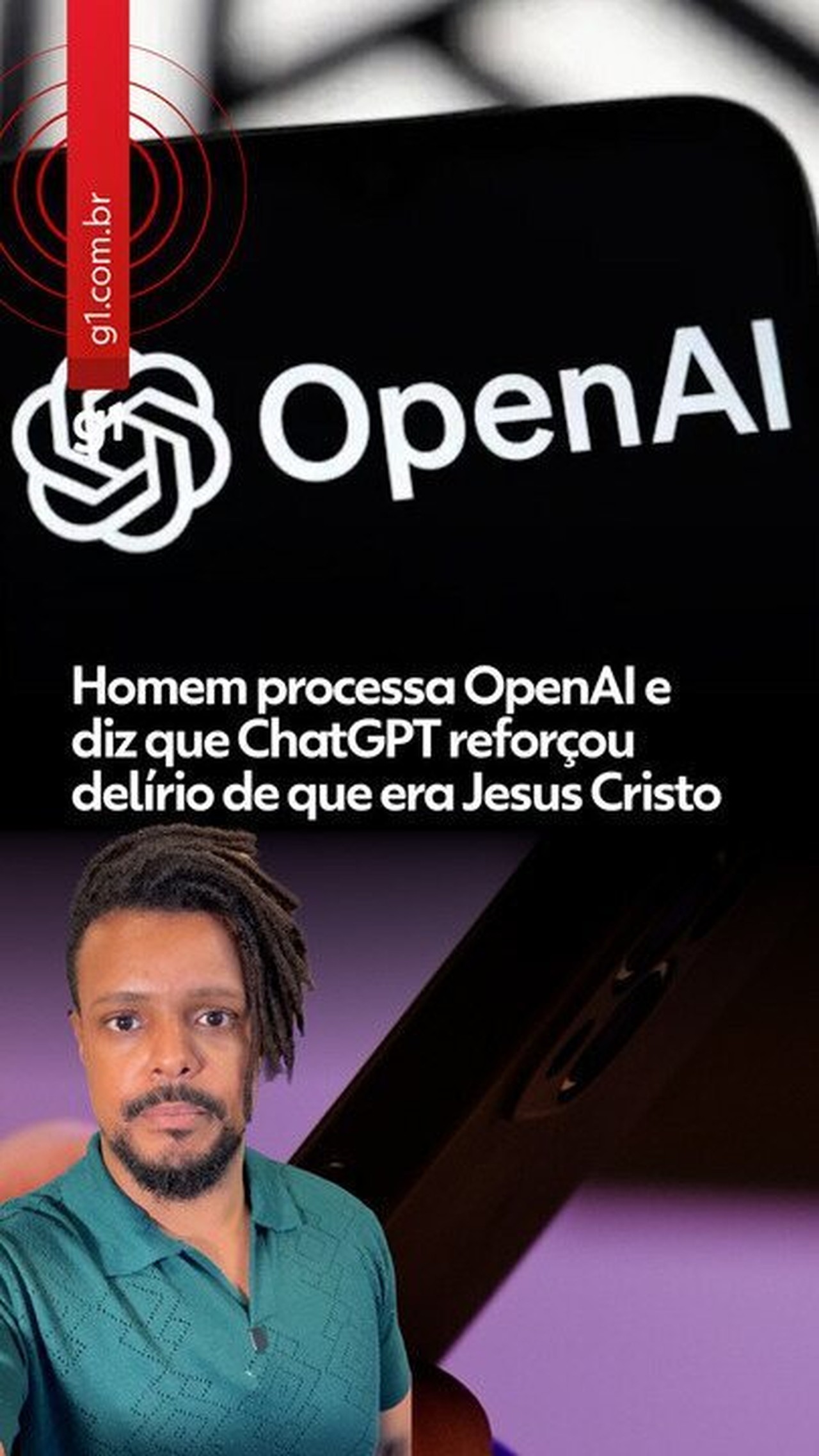 Homem processa OpenAI e diz que ChatGPT reforçou delírio de que era Jesus Cristo