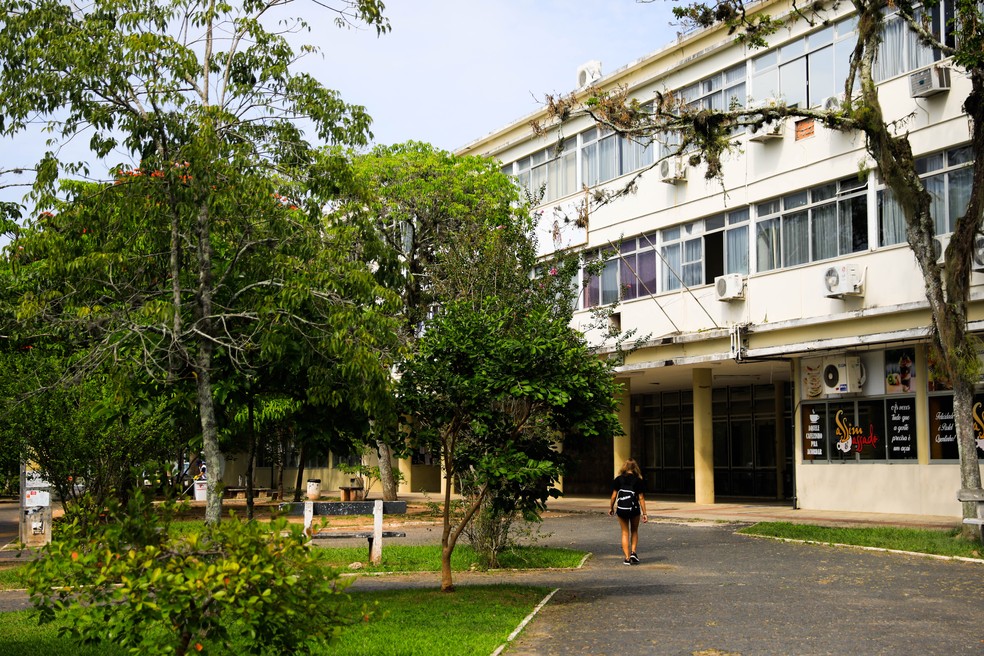 UFSC no campus da Trindade  — Foto: Diorgenes Pandini/NSC/ Arquivo