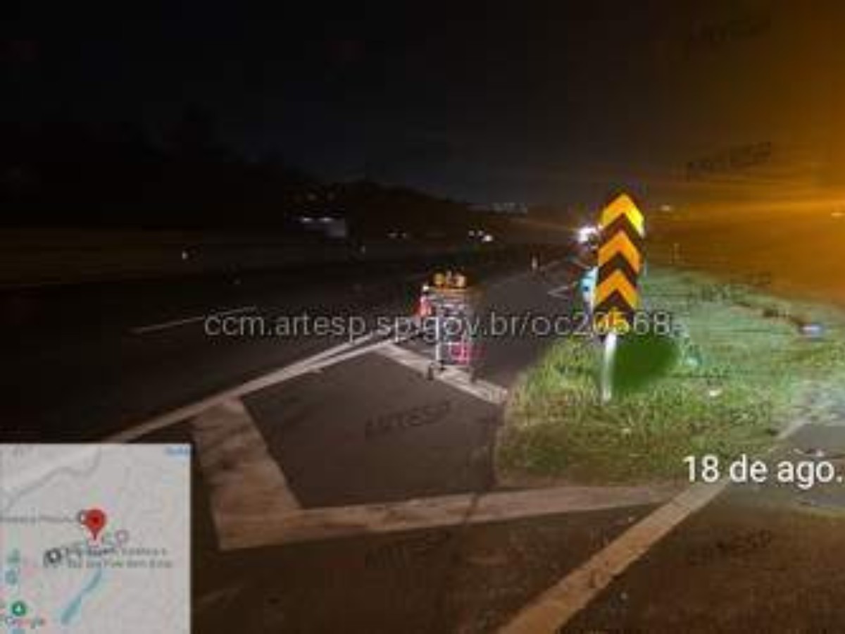 Motociclista morre após cair na Rodovia Anhanguera, em Vinhedo