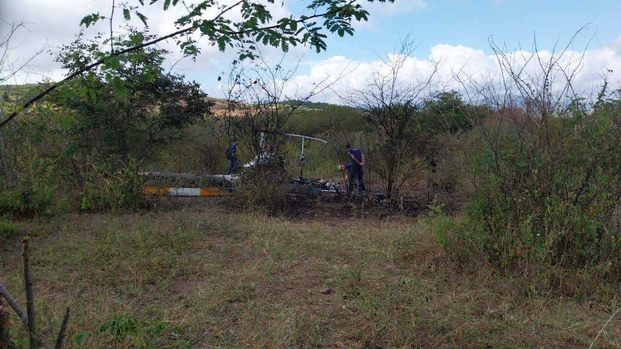 Helicóptero que caiu em Caruaru não tinha autorização para táxi aéreo, diz Anac