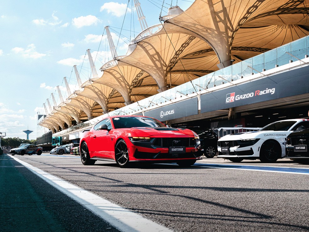 Público pode experiemntar carros na pista dusrante o Festival Interlagos. — Foto: Divulgação