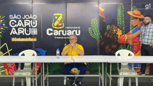 "Manda quem pode, obedece quem tem juízo", diz Flávio José, sobre show reduzido no São João de Caruaru 2024 - Programa: G1 Caruaru 