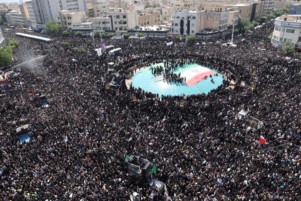 Funeral do Presidente Iraniano
