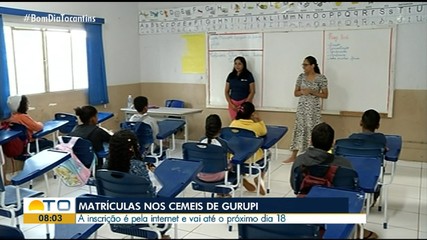 Matrículas em Cemeis de Gurupi estão abertas