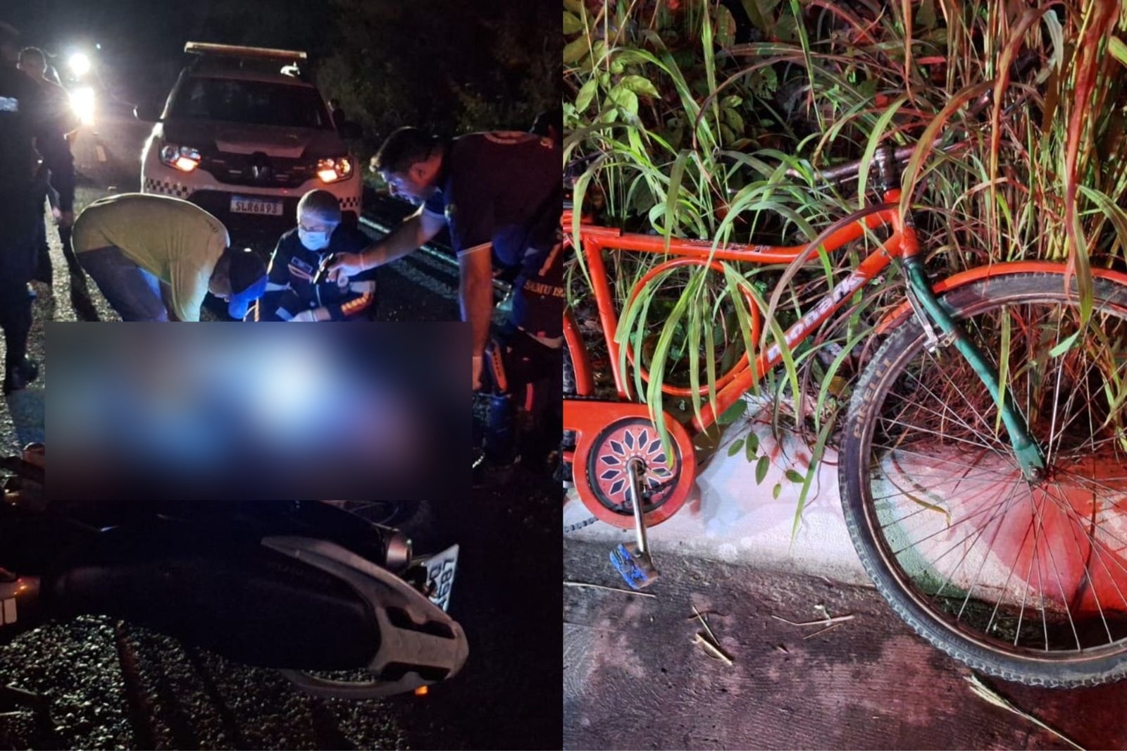 Ciclista de 58 anos morre após batida com moto no interior do Piauí