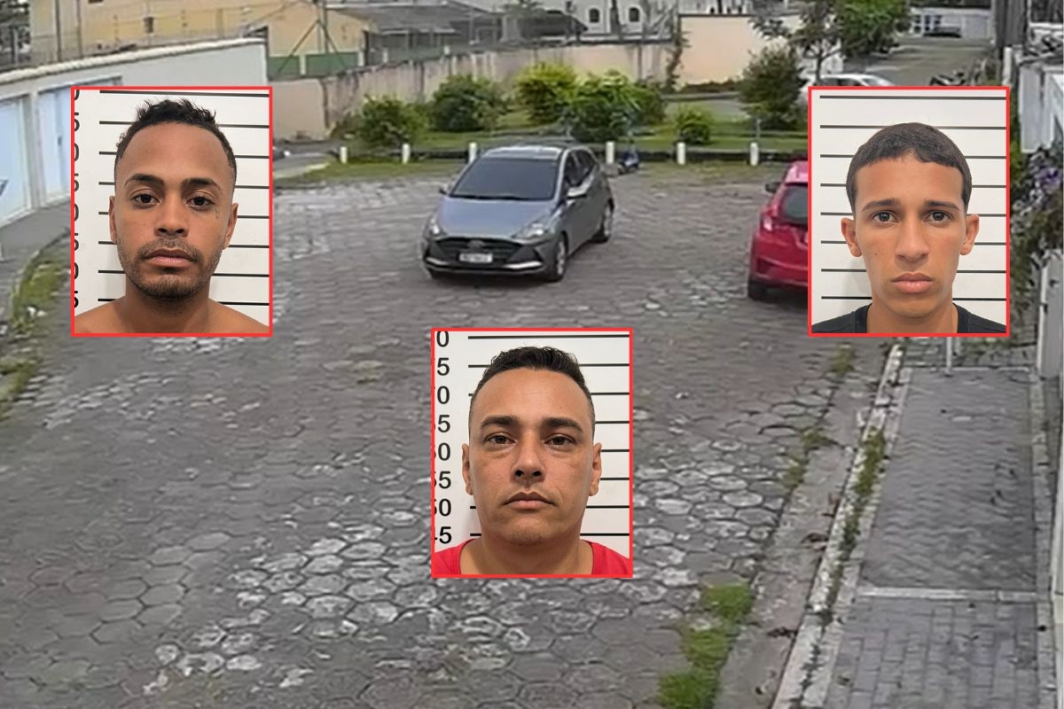 Quadrilha que assaltava moradores na porta de casa é presa no litoral de SP; VÍDEO