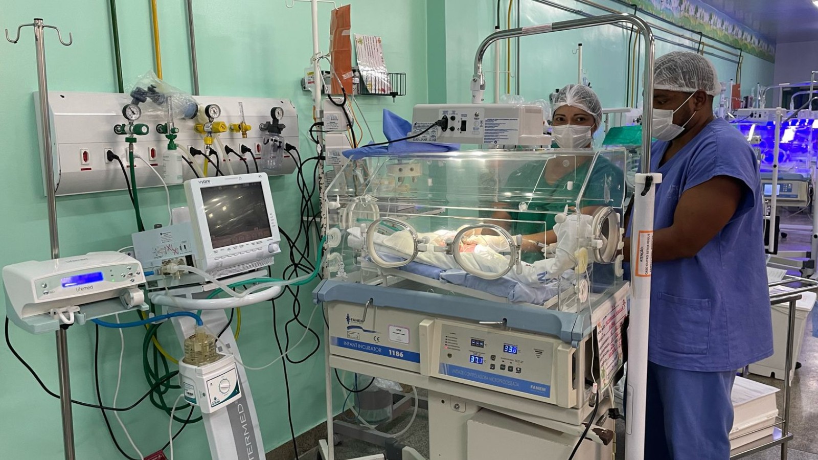 Dez bebês nasceram em Teresina no dia 1º de janeiro de 2026, diz FMS