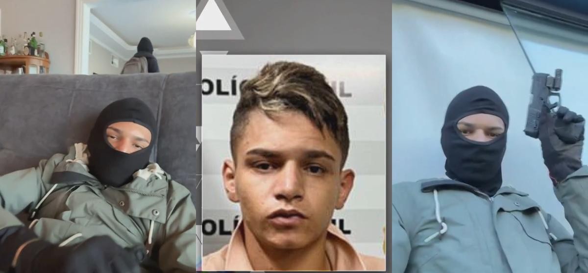 Quem é Terrorista, ladrão de mansões em SP que fazia vídeos se exibindo enquanto famílias estavam amarradas