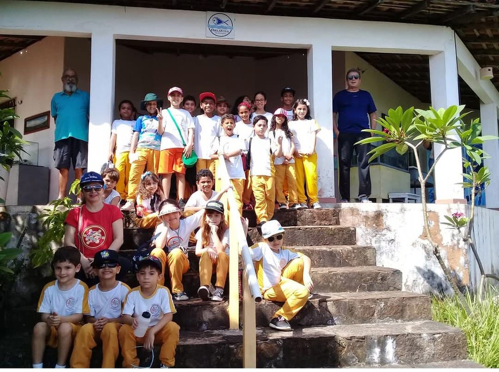 Grupos de estudantes e o público em geral podem visitar a Orla Viva — Foto: Divulgação/Orla Viva