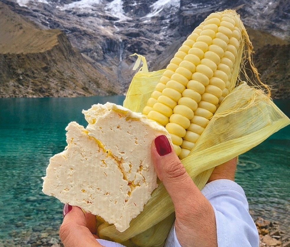 Choclo con queso — Foto: Reprodução/Instagram/Picchutravel