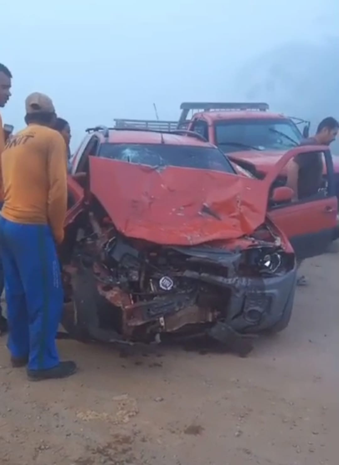 Colisão entre carros na BR-364 deixa cinco feridos no interior do Acre; VÍDEO
