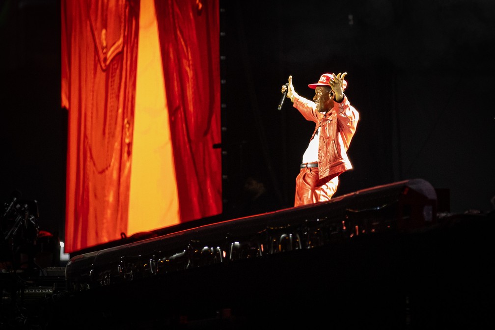 Tyler, the Creator, se apresenta no Lollapalooza 2026 — Foto: Fábio Tito/g1