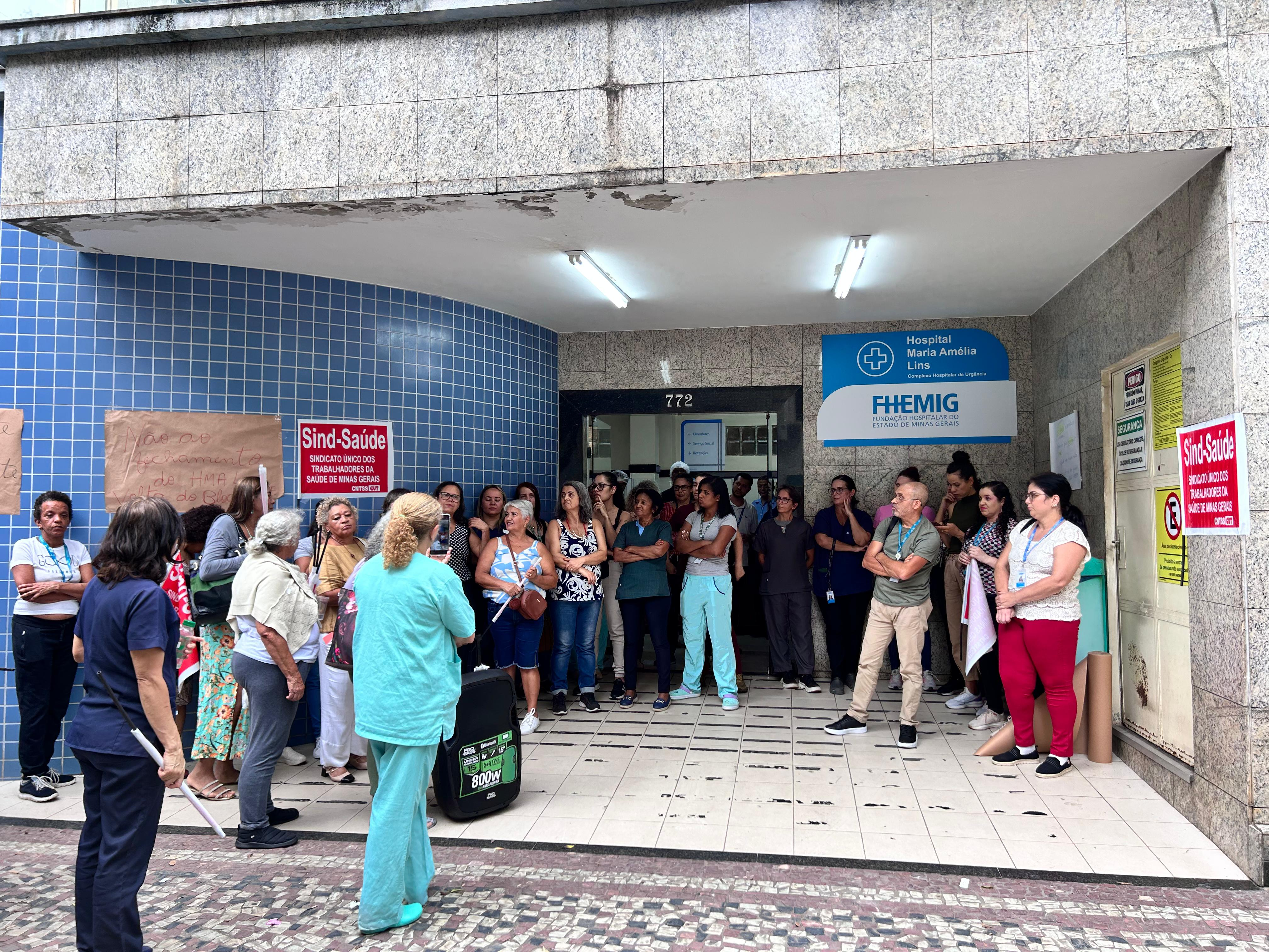 

Cirurgias são interrompidas no Hospital Maria Amélia Lins, em BH; pacientes serão encaminhados para o João XXIII