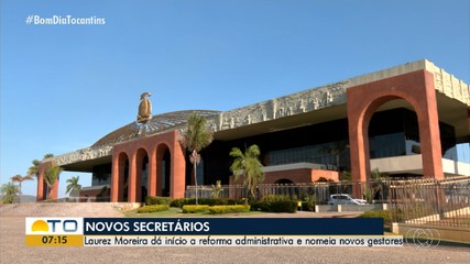 Governador em exercício dá inicio à reforma administrativa e nomeia novos gestores