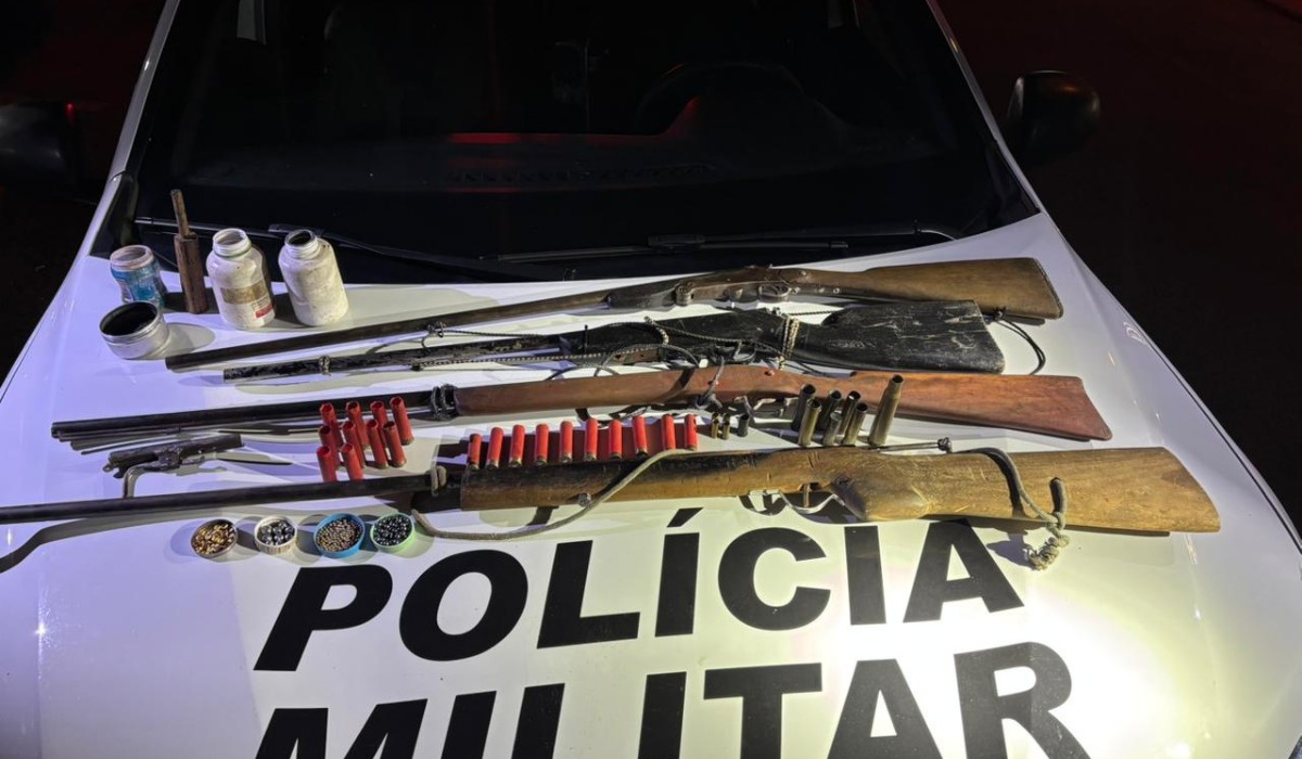 Homem é preso após disparos para testar espingarda no quintal de chácara em Limeira, diz PM