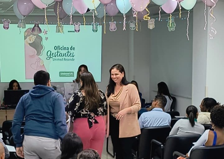 Unimed Resende promove Oficinas de Gestantes para futuras mamães da região