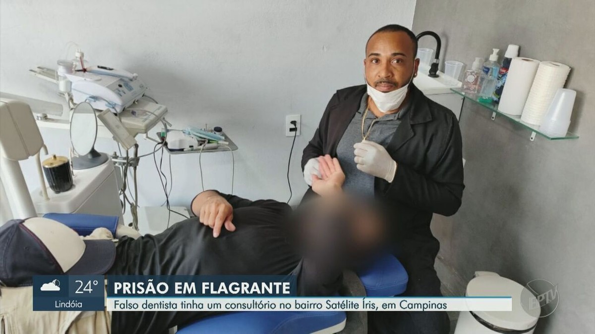 Falso dentista é preso em flagrante durante atendimento em clínica de Campinas