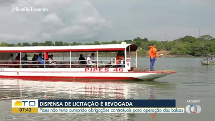 Dispensa de licitação para travessia por balsa após queda de ponte será revogada, diz DNIT