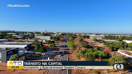 Veja a movimentação na avenida Siqueira Campos na manhã desta quarta (29)