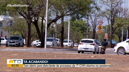 Detran alerta sobre o fim do prazo dos processos de CNH abertos na pandemia