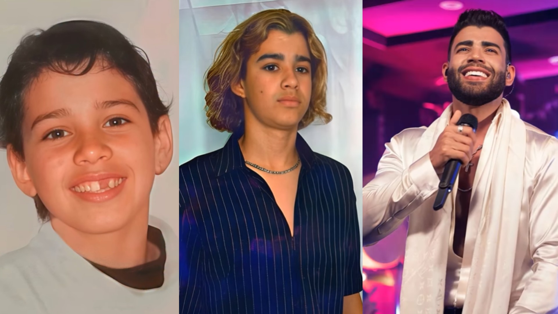 Gusttavo Lima, Luan Santana, Maiara e Maraísa e mais: veja antes e depois de cantores sertanejos