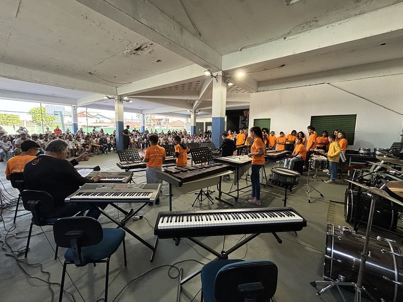 Festival Música e Formação acontece em escolas públicas de Cubatão, SP 