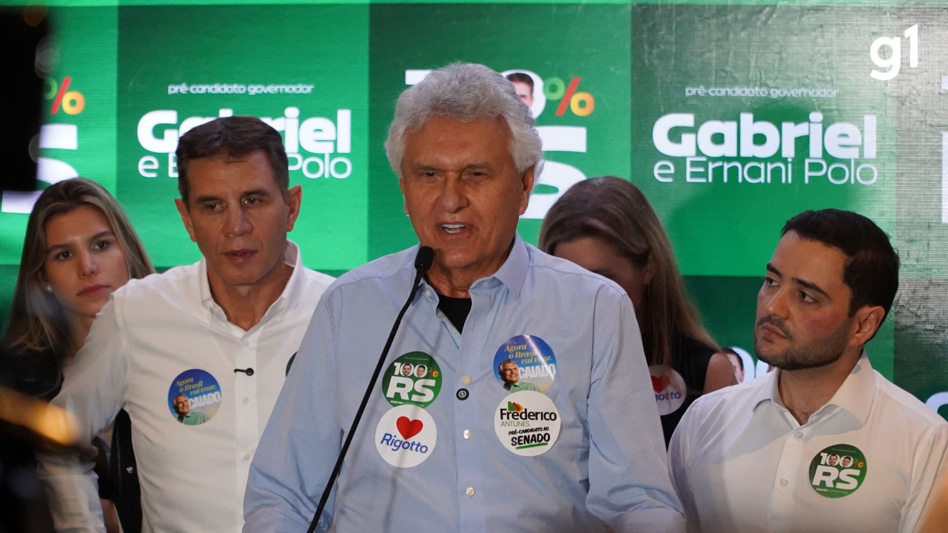 'Buscamos que não haja desagregação da centro-direita', afirma Caiado sobre negociações com Zema