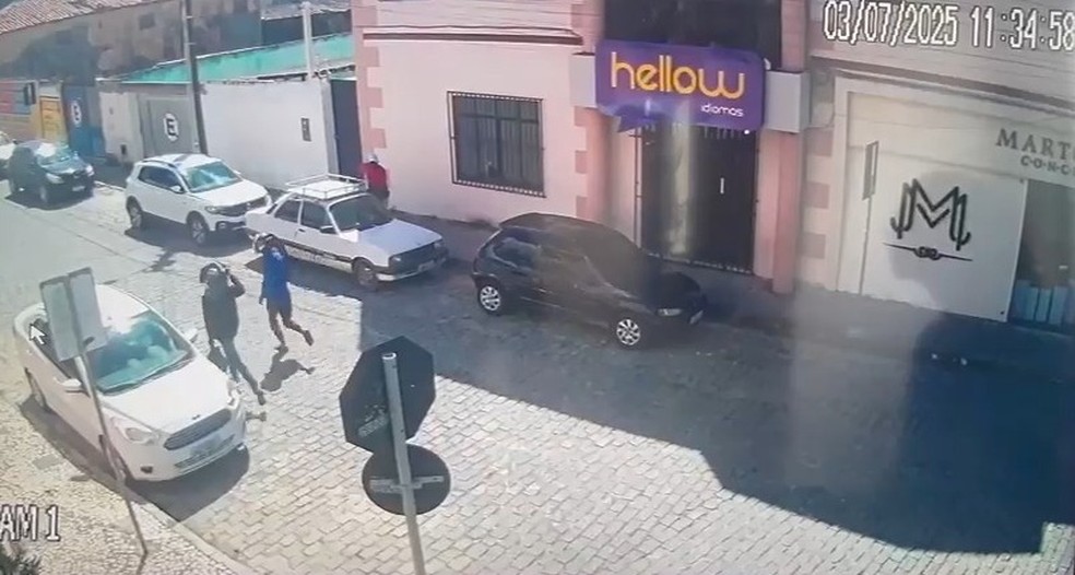 Suspeitos de assaltar empresário no interior da Bahia são presos — Foto: Reprodução/Redes Sociais