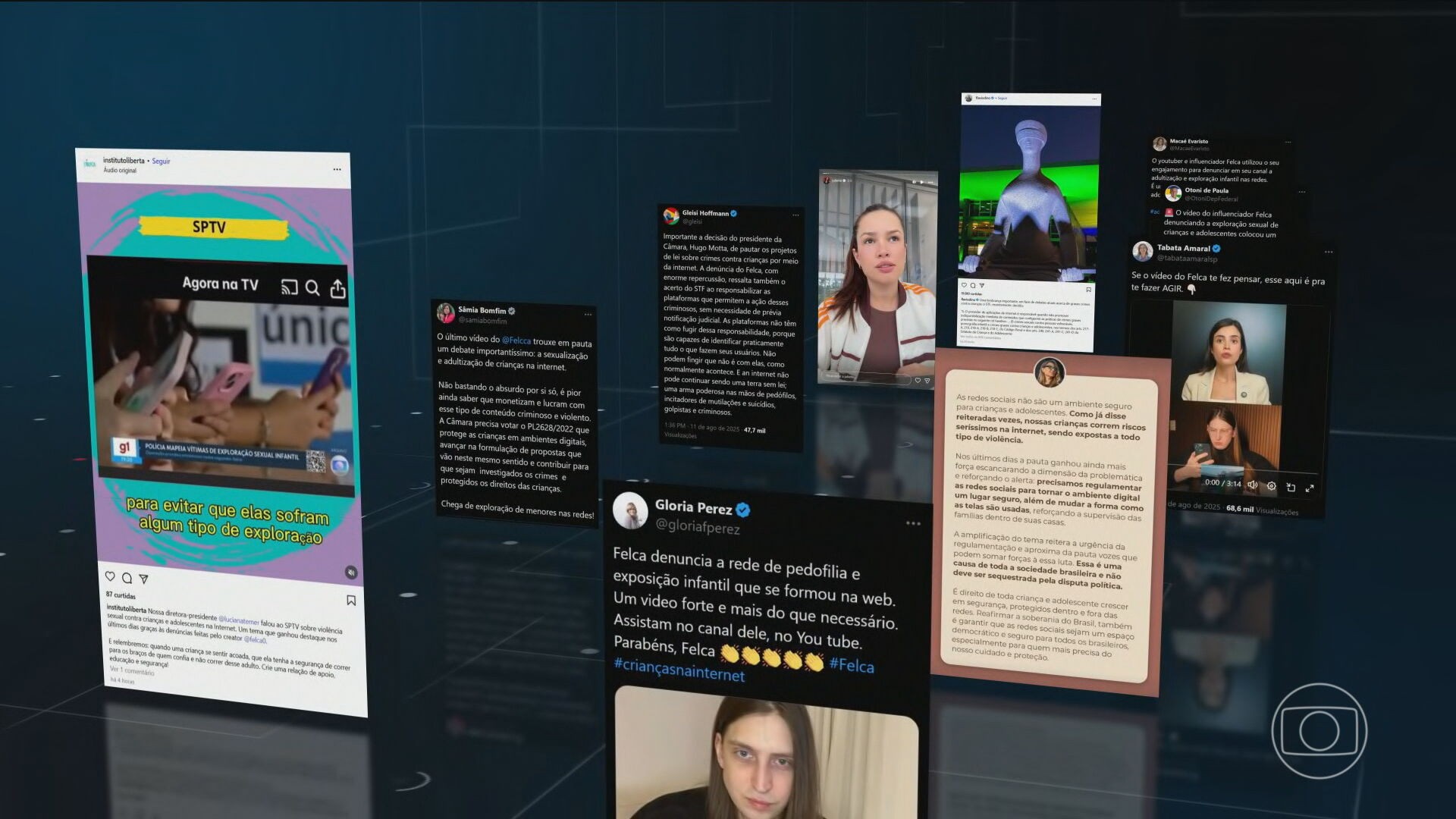 Após vídeo de Felca, denúncias de exploração sexual na internet mais do que dobram em seis dias