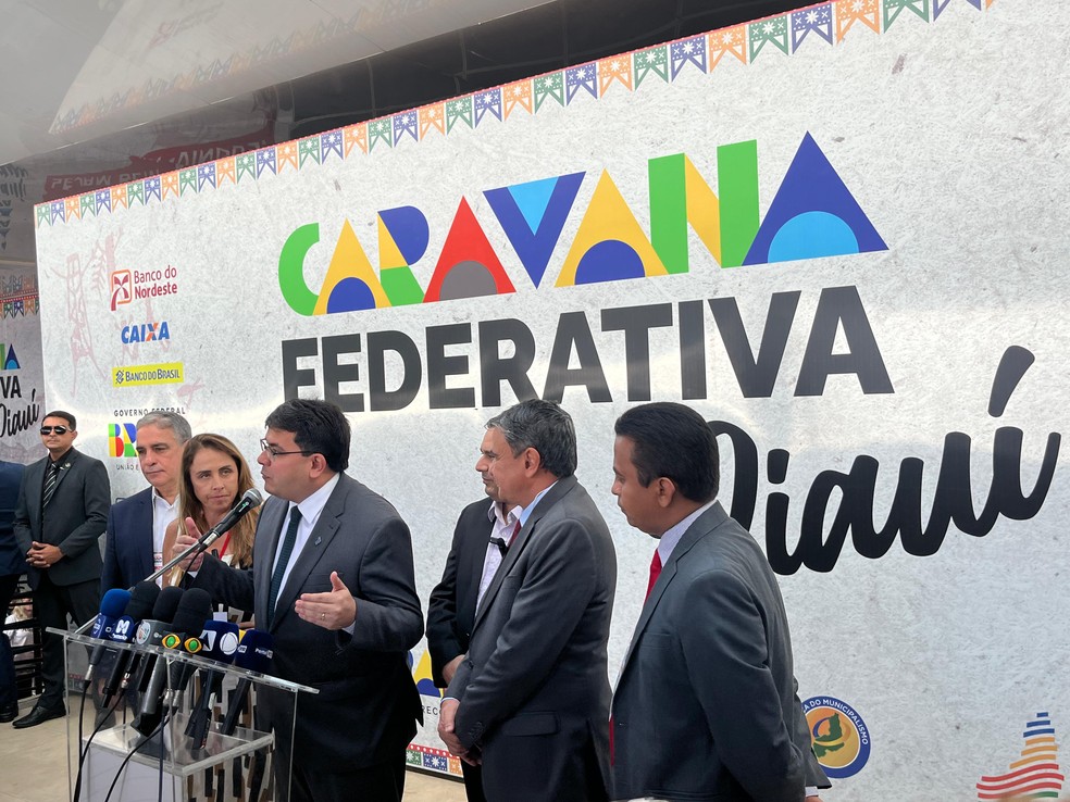 Caravana Federativa chega a Teresina com foco em integração e solução de problemas municipais — Foto: Izabella Lima/g1