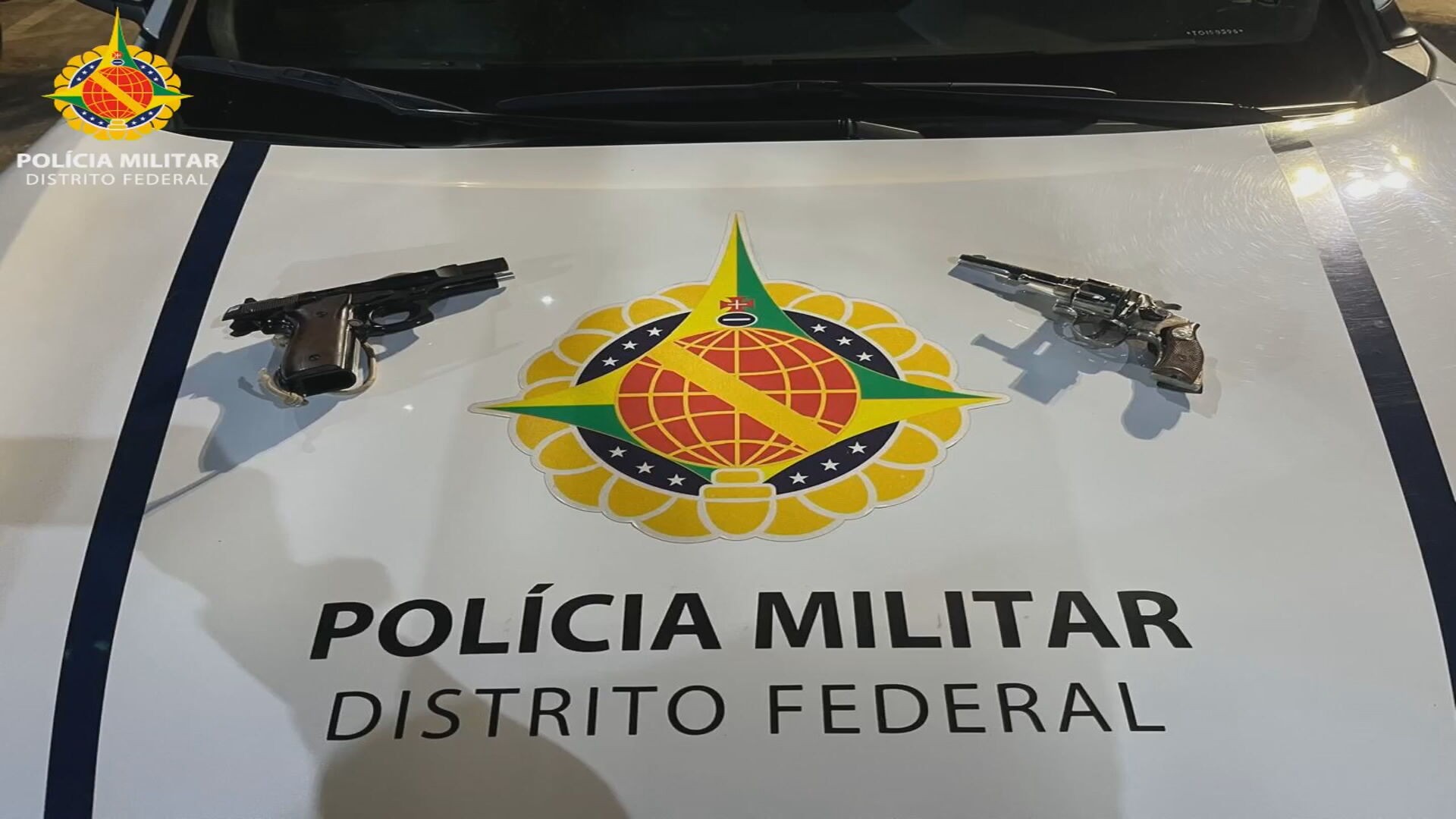 Homem é preso por porte ilegal de arma e embriaguez após perseguição