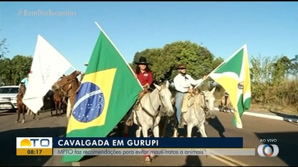 MPTO faz recomendações para evitar maus-tratos a animais durante cavalgada de Gurupi
