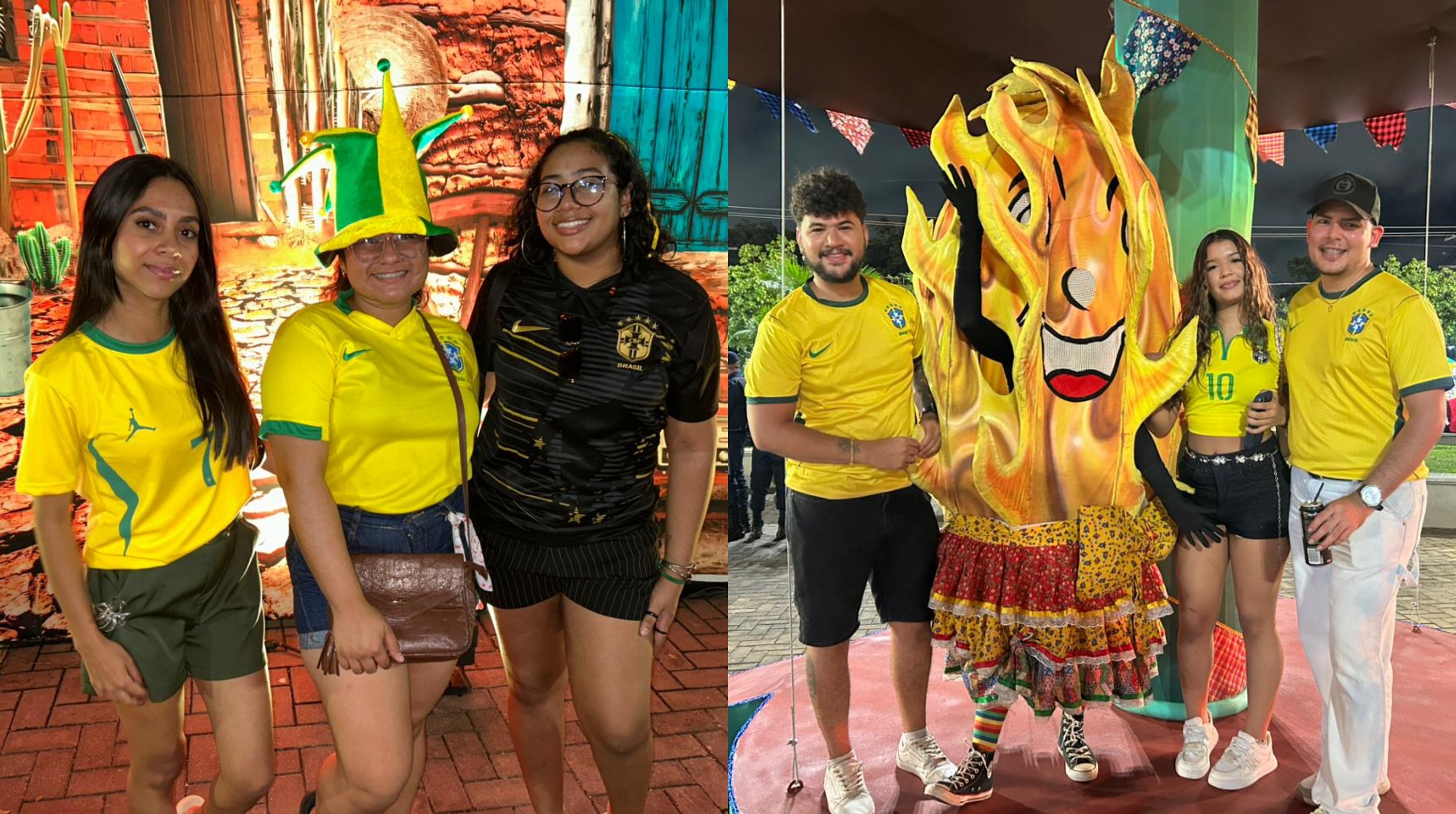 Verde e amarelo substituem xadrez na abertura do Boa Vista Junina: 'a prioridade é a seleção'