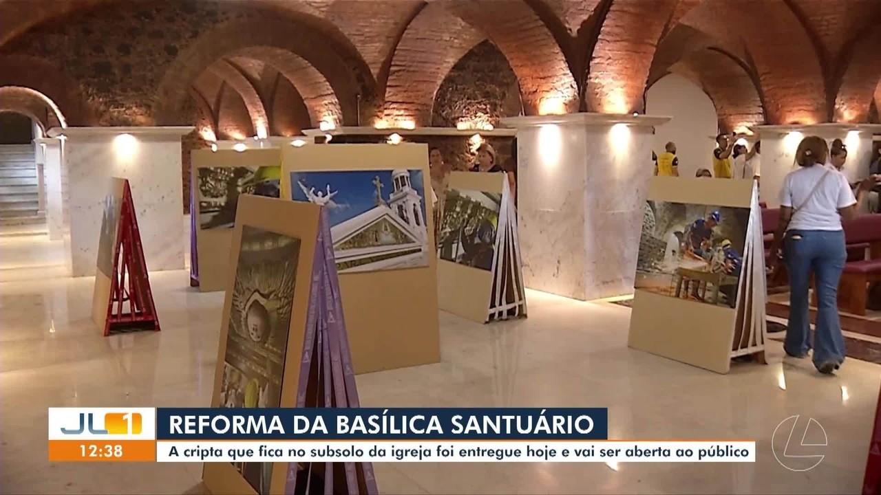 Cripta da Basílica de Nazaré é reaberta ao público após minuciosa reforma​‌​