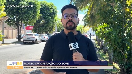 Homem morre durante operação do BOPE em Ananás, no norte do estado