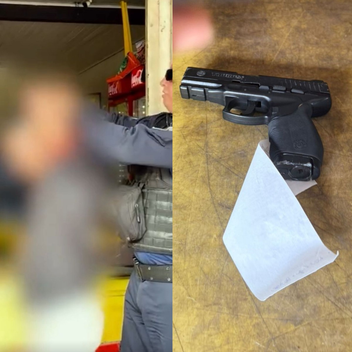 Homem faz xixi nas calças após ser abordado pela polícia em RO