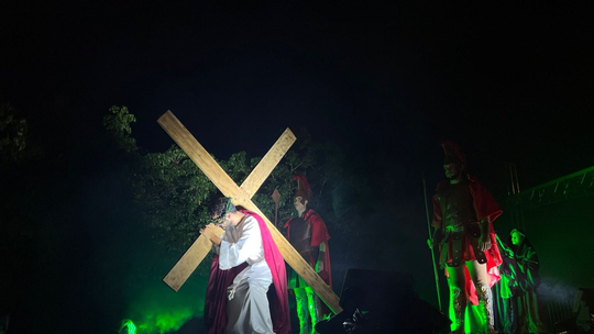 Encenação da Paixão de Cristo acontece nesta sexta-feira em Campo Grande; veja a programação
